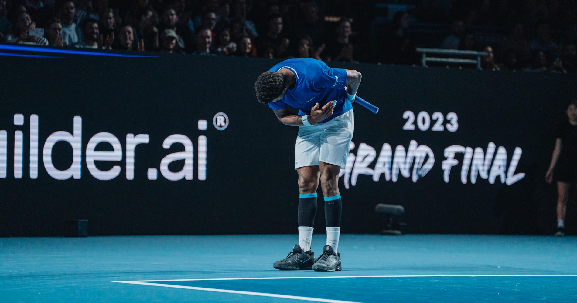 Gaël Monfils injured and healed by magical fingers: the highlights from UTS London