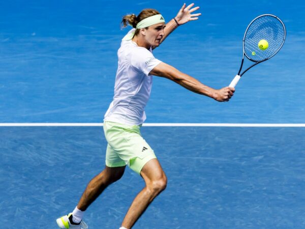 Alexander Zverev Open d'Australie 2024 volée revers