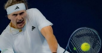 Alexander Zverev United Cup 2024 revers