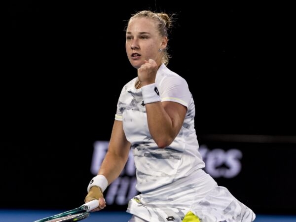 Anna Blinkova Open d'Australie 2024 célébration