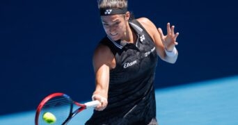 Caroline Garcia Open d'Australie 2023 coup droit