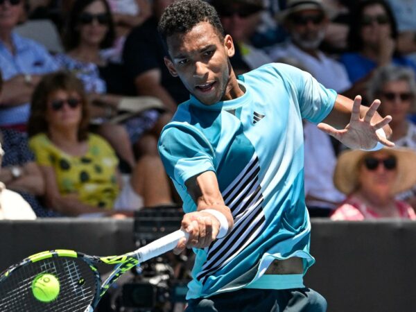 Felix Auger-Aliassime Auckland 2024 coup droit