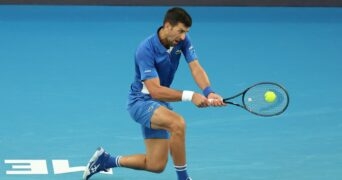 Novak Djokovic Open d'Australie 2024 revers