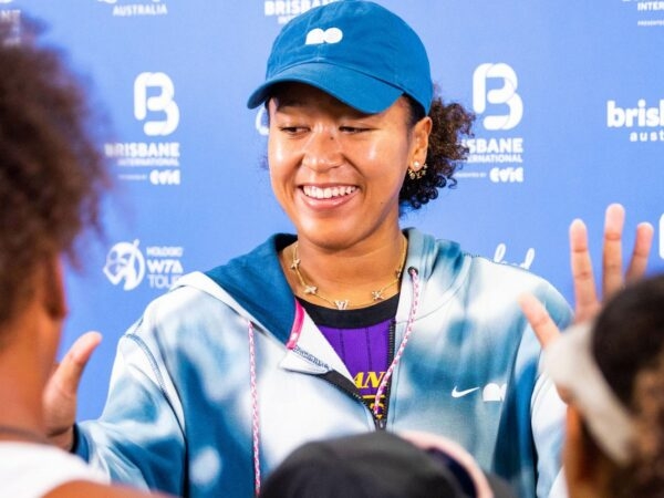 Naomi Osaka à Brisbane en janvier 2024