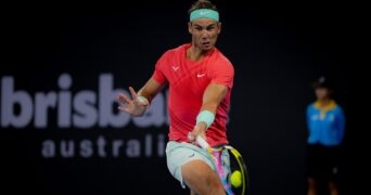 Rafael Nadal Brisbane 2024 coup droit