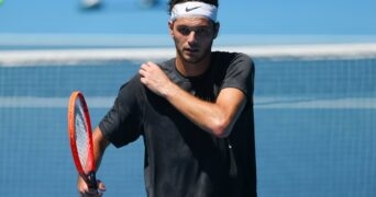 Taylor Fritz (Melbourne Park 2024, @Zuma/Panoramic)