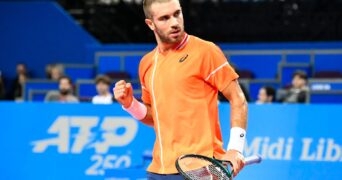 Borna Coric Montpellier 2024 (Valentina Claret / Panoramic)