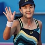 Lin Zhu at the Hua Hin Open 2024 (Imago / Panoramic)
