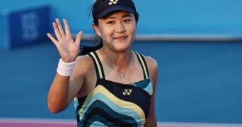 Lin Zhu at the Hua Hin Open 2024 (Imago / Panoramic)