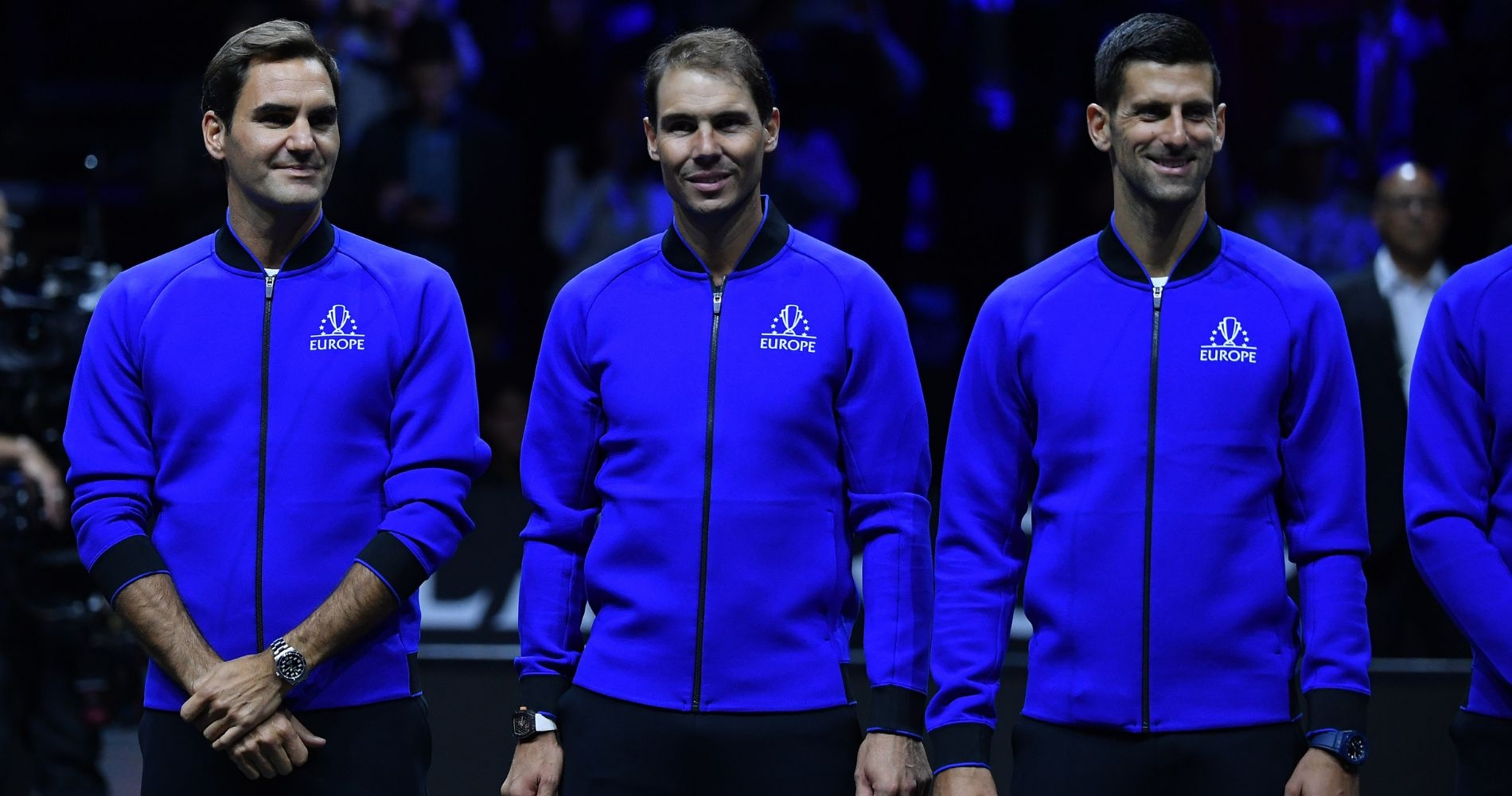 Roger Federer, Rafael Nadal, Novak Djokovic - Laver Cup 2022