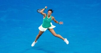 Zheng Qinwen, Open d'Australie 2024