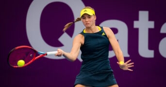 Elena Rybakina, à Doha en 2021