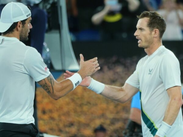 Andy Murray et Matteo Berrettini - Open d'Australie 2023