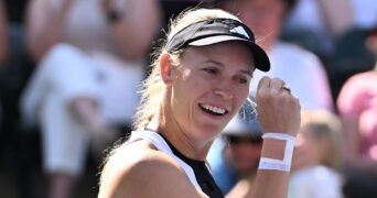 Caroline Wozniacki, Indian Wells 2024