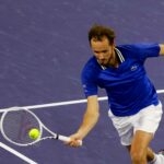 Daniil Medvedev Indian Wells 2024 volée coup droit