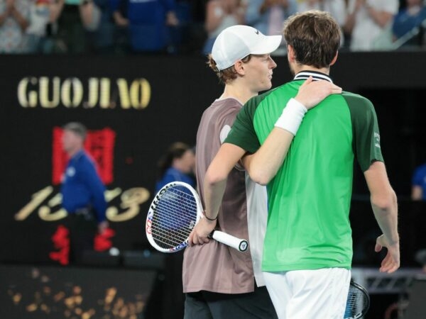 Jannik Sinner et Daniil Medvedev - Open d'Australie 2024