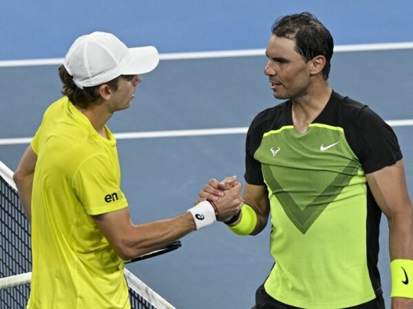 Alex de Minaur et Rafael Nadal, United Cup 2023