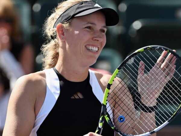 Caroline Wozniacki, à Indian Wells en 2024