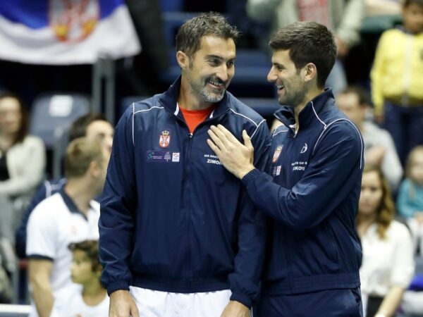 Novak Djokovic et Nenad Zimonjic - Coupe Davis