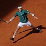 Andrey Rublev Madrid 2024 coup droit
