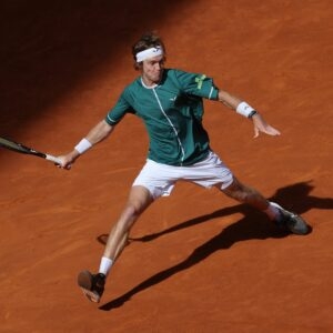 Andrey Rublev Madrid 2024 coup droit