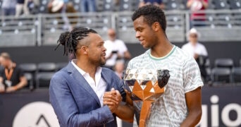 Jo-Wilfried Tsonga, Giovanni Mpetshi Perricard, Lyon 2024