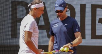 Rafael Nadal et Carlos Moya, Roland-Garros 2024