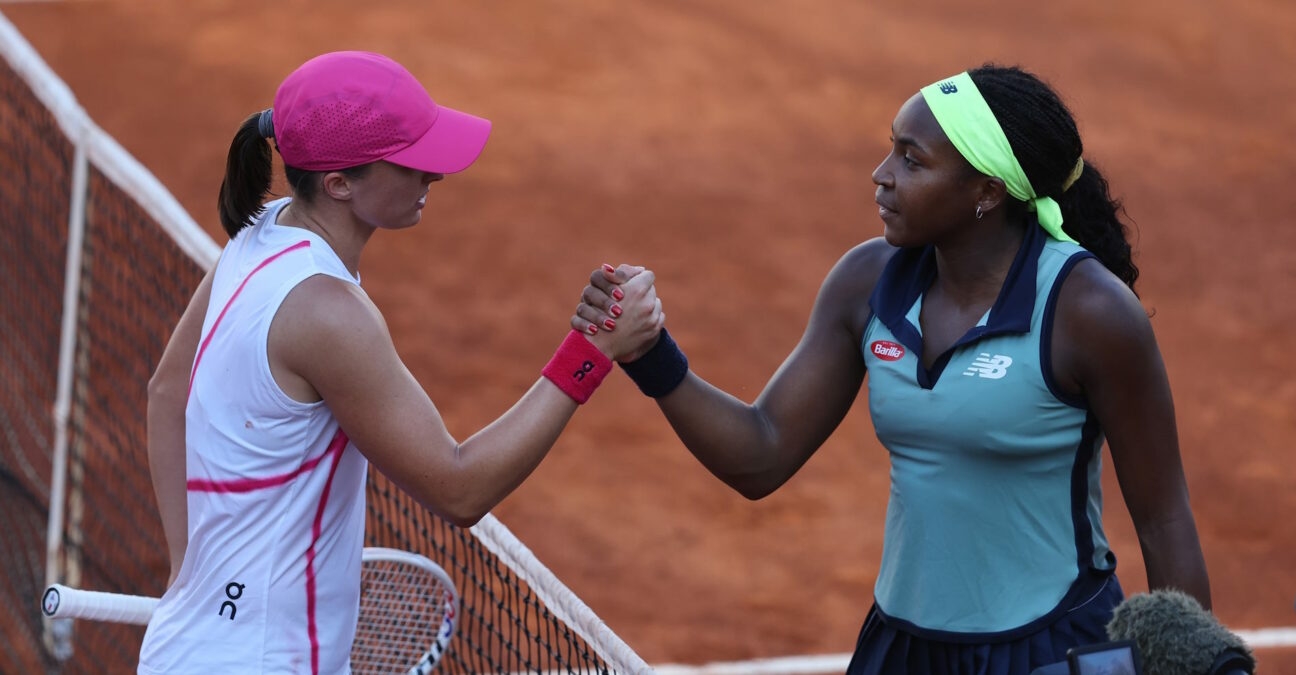 Iga Swiatek, Coco Gauff, Rome 2024