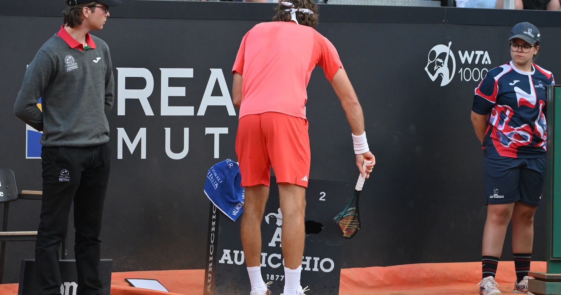 Stefanos Tsitsipas Rome 2024 Racquet (Inside/Panoramic)