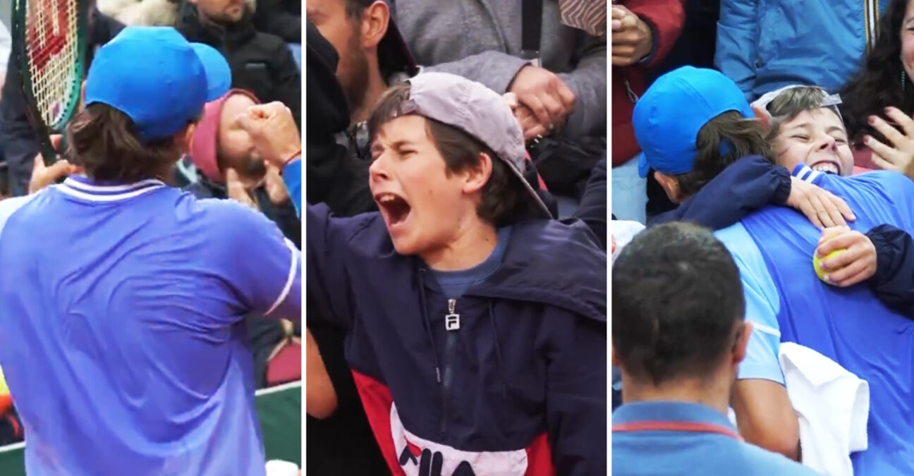 Alex de Minaur, fan, Roland-Garros 2024