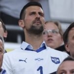 Novak Djokovic à l'Euro 2024 de football