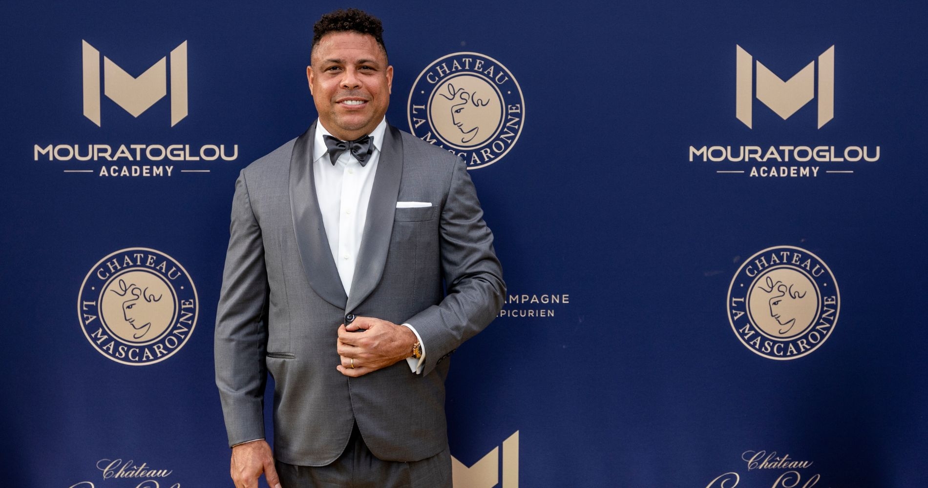 Ronaldo lors du gala annuel de Patrick Mouratoglou