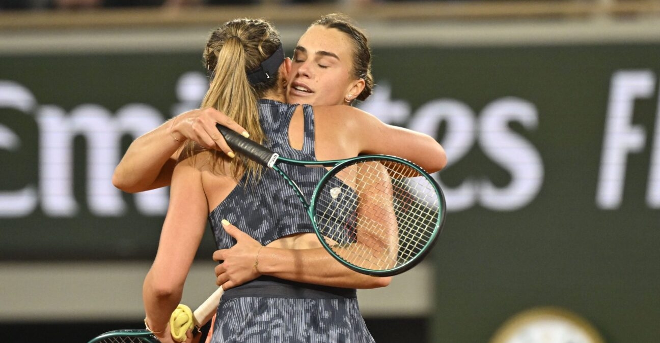 Aryna Sabalenka et Paula Badosa, Roland-Garros 2024