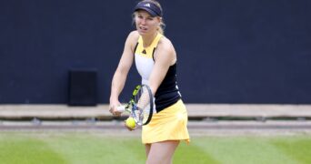 Caroline Wozniacki, Eastbourne 2024