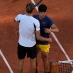 Carlos Alcaraz et Alexander Zverev, Roland-Garros 2024