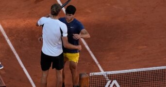 Carlos Alcaraz et Alexander Zverev, Roland-Garros 2024