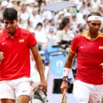 Carlos Alcaraz, Rafael Nadal, Jeux Olympiques, Paris 2024 (Gepa / Panoramic)