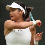 Emma Raducanu Wimbledon 2024 coup droit