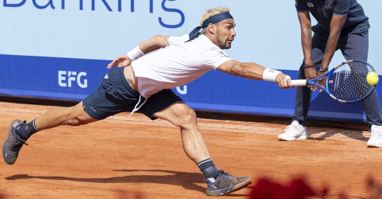 Fabio Fognini Gstaad 2024 (Zuma / Panoramic)