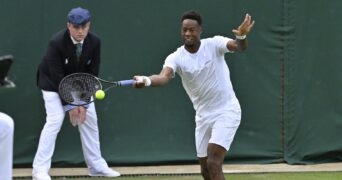 Gaël Monfils Wimbledon 2024 coup droit