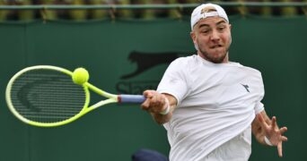 Jan-Lennard Struff Wimbledon 2024 coup droit