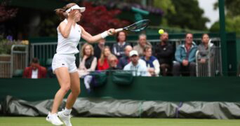 Lulu Sun Wimbledon 2024 coup droit