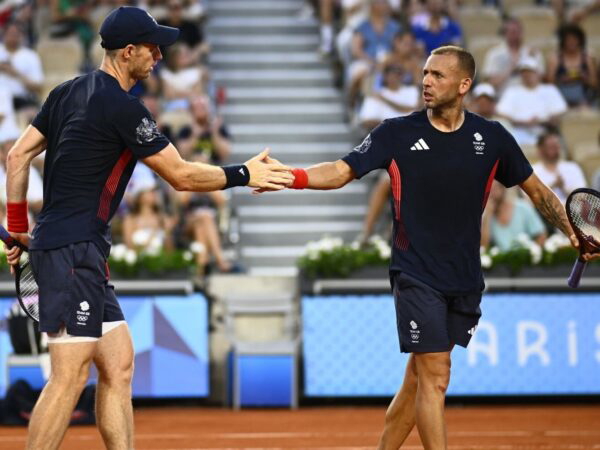 Andy Murray / Dan Evans Paris 2024 (Photo News / Panoramic)