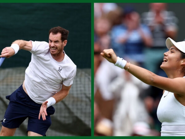 Andy Murray et Emma Raducanu