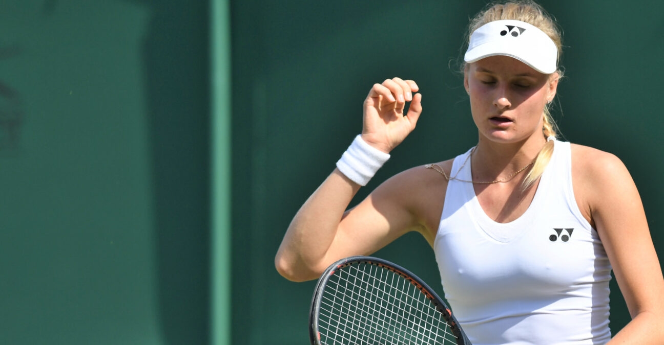 Dayana Yastremska Wimbledon 2019 célébration