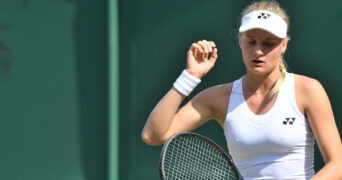 Dayana Yastremska Wimbledon 2019 célébration