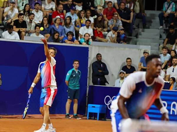 Gaël Monfils et Edouard roger Vasselin, Jeux Olympiques 2024