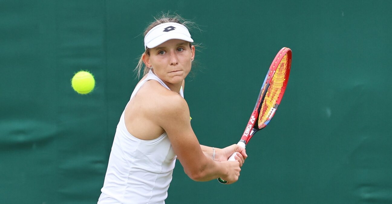 Varvara Gracheva Wimbledon 2024 revers