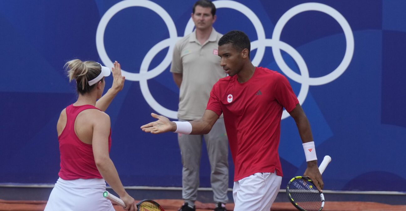 Auger-Aliassime et Dabrowski, Jeux olympiques de Paris 2024