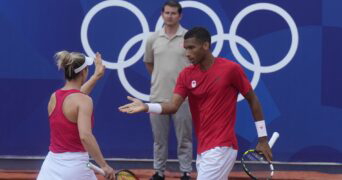 Auger-Aliassime et Dabrowski, Jeux olympiques de Paris 2024